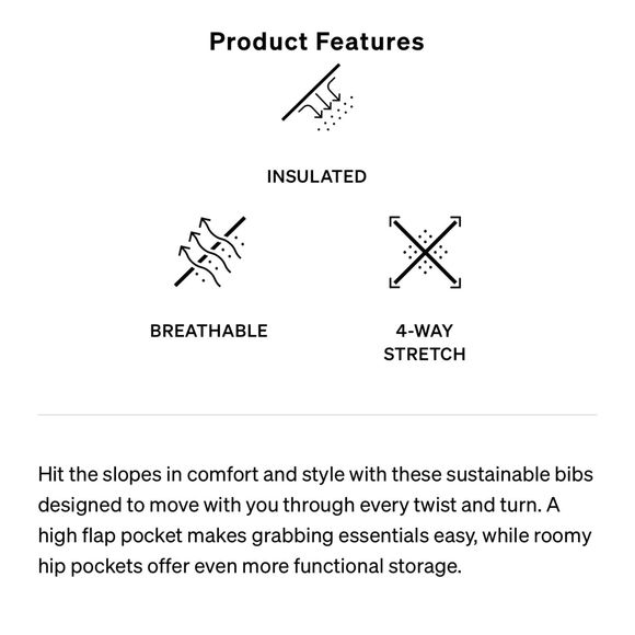 ARCTIX Men's Eco Friend Corkscrew Bib Overalls US SZ S: NWT - Picture 5 of 14